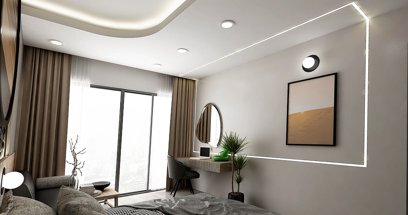 Thi công thiết kế căn hộ chung cư GREEN DIAMOND Hạ Long Quảng Ninh diện tích 96m2